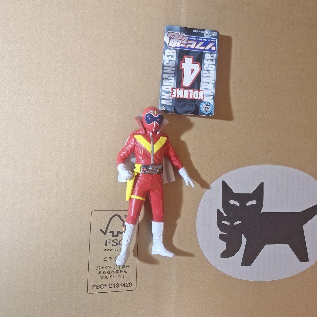 【新品】バンダイ　ソフビ魂　タグ付　秘密戦隊ゴレンジャー　5体セット
