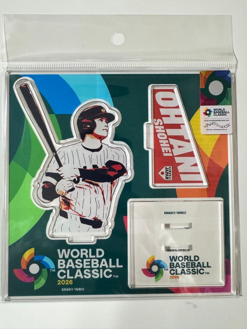大谷翔平 WBC 2026 記念グッズ　アクリルスタンド2種セット　新品未使用