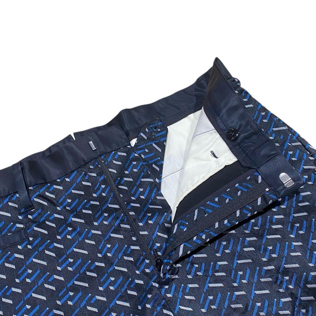 【未使用】定価4.1万円St ANDREWS STAキューブロゴジャガードパンツ