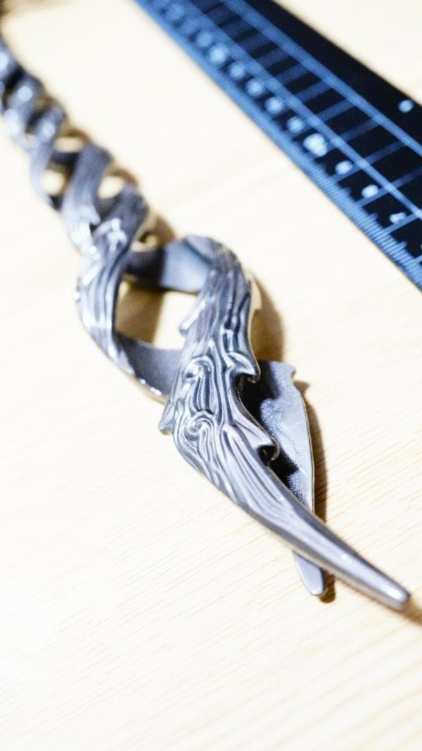 30cm神狩りの剣 シルバー エルデンリング ミニ武器 キーホルダー アクセサリ