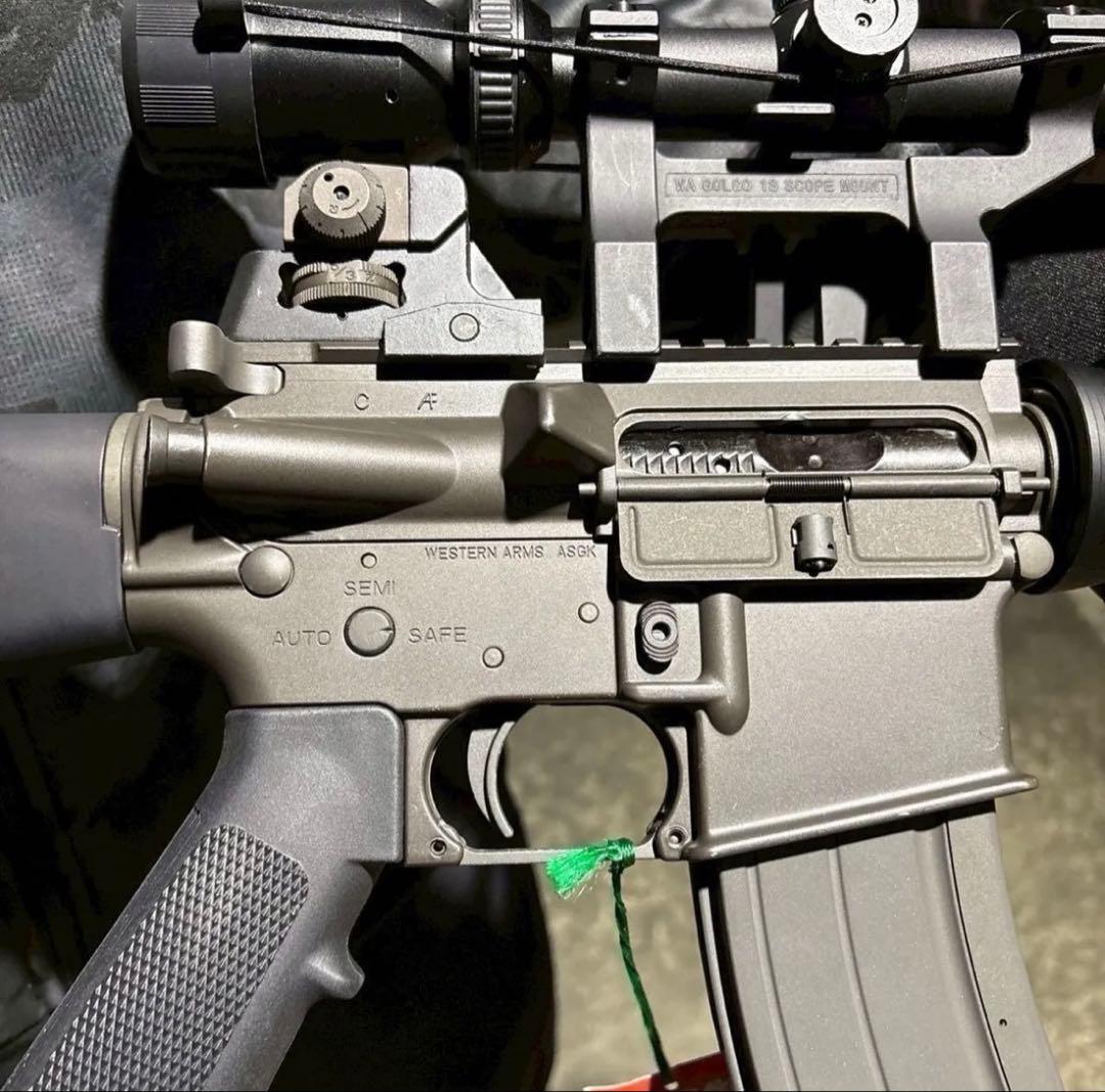 ゴルゴ13 M16 WA ガスブローバック GBB ウエスタンアームズ