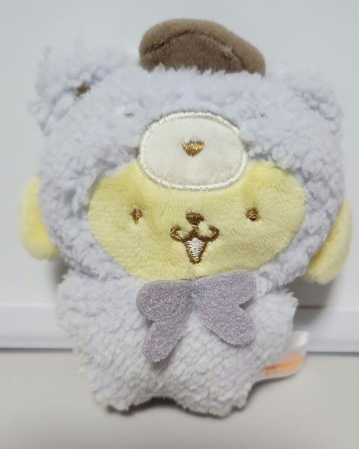 【全5種セット】ポムポムプリン ラテくまマスコット ぬいぐるみ