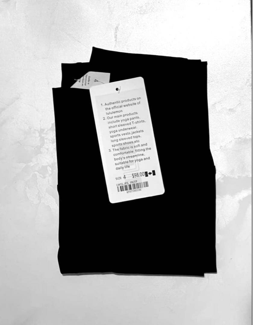 MOKU ♪新品　lululemon Align25 レギンス　黒(4)