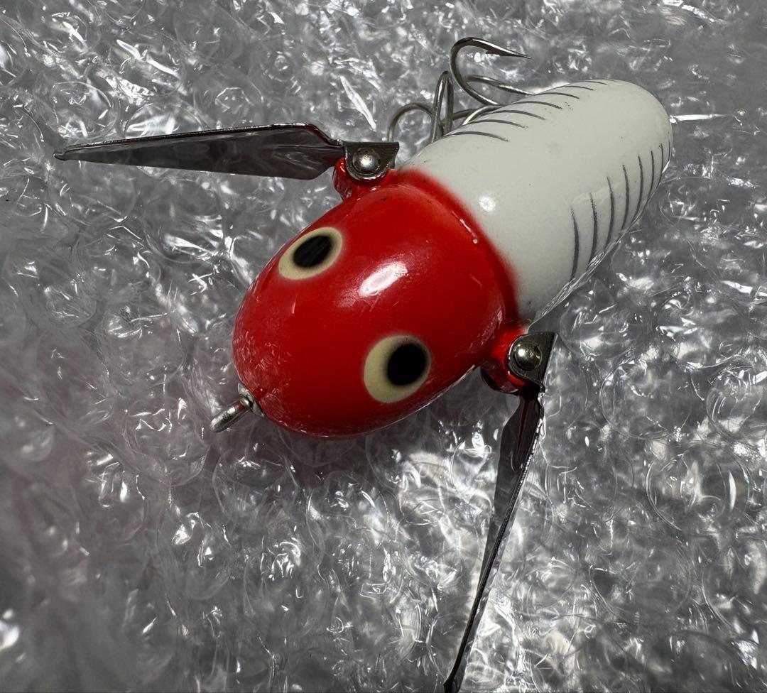 オールドヘドン　クレイジークローラー 吹き目　ベタ塗り　XRW HEDDON
