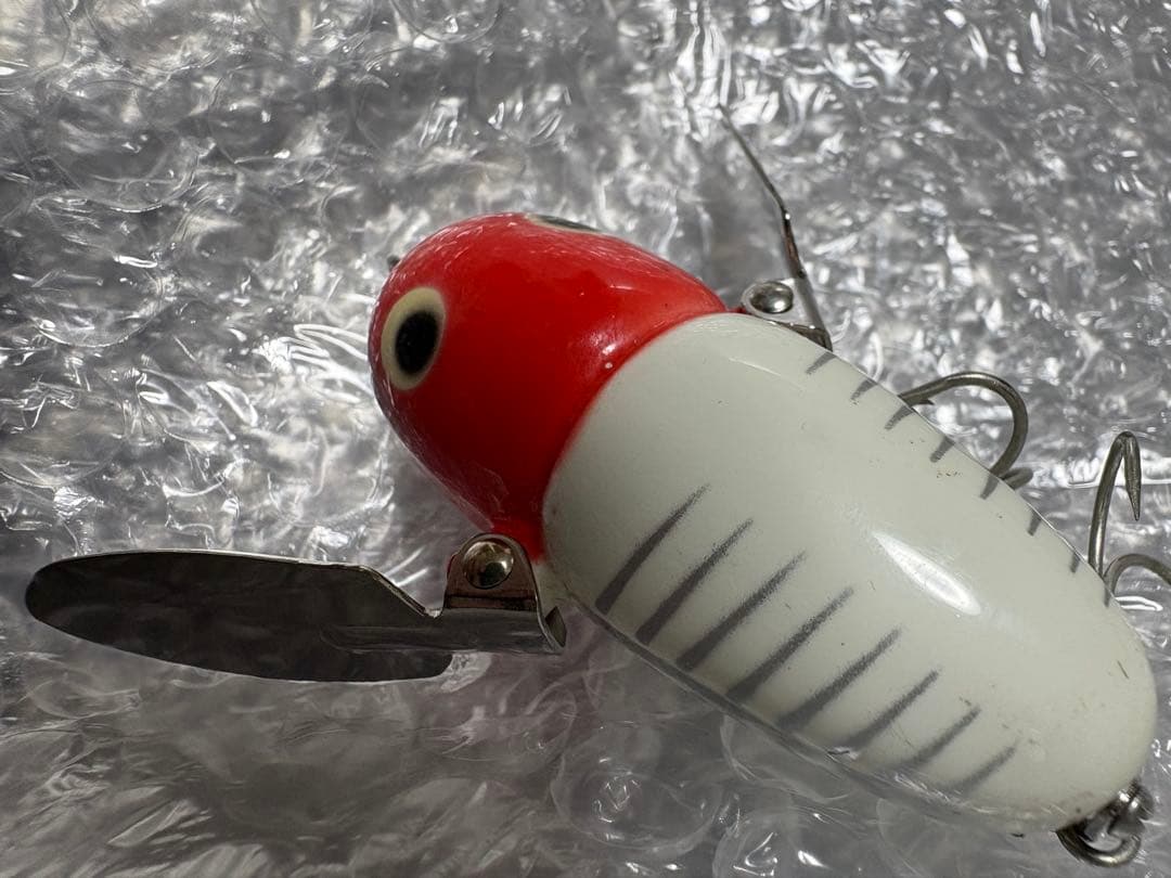 オールドヘドン　クレイジークローラー 吹き目　ベタ塗り　XRW HEDDON