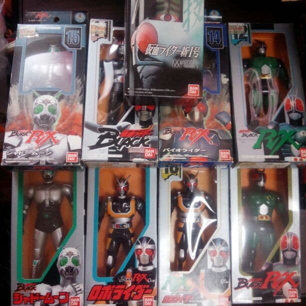 激！仮面ライダーフィギュア大セット