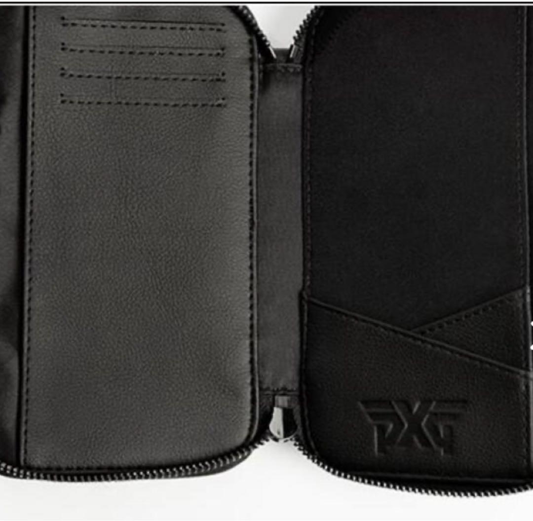 未使用　PXG 正規品 LEATHER WALLET トラベルバック
