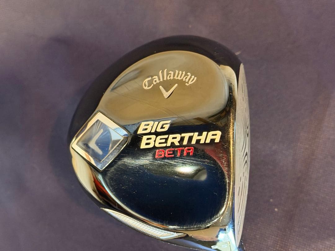 【美品】Callaway BIG BERTHA BETA ドライバー