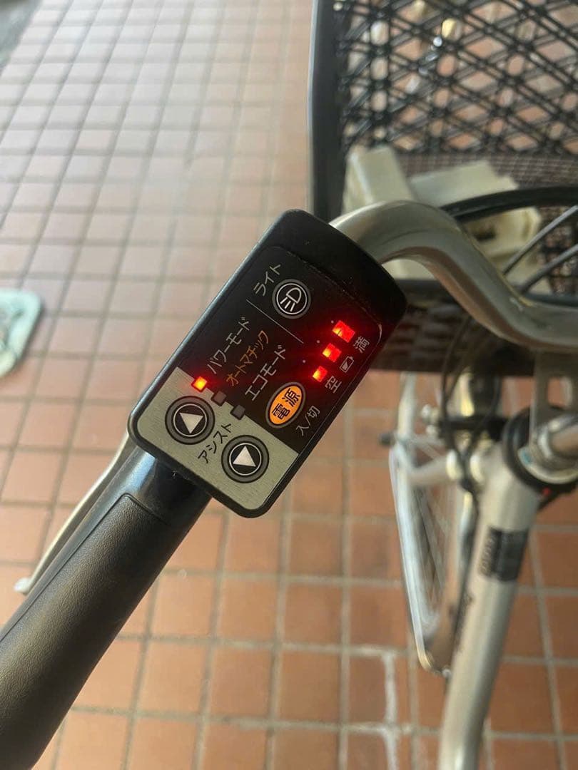 関西限定パナソニック電動自転車24インチバッテリー8.9Ah