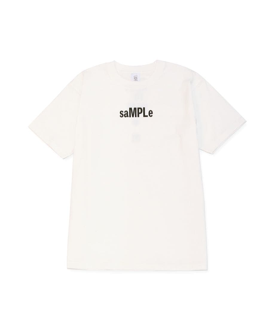 saMPLe ホワイト Tシャツ 板垣李光人
