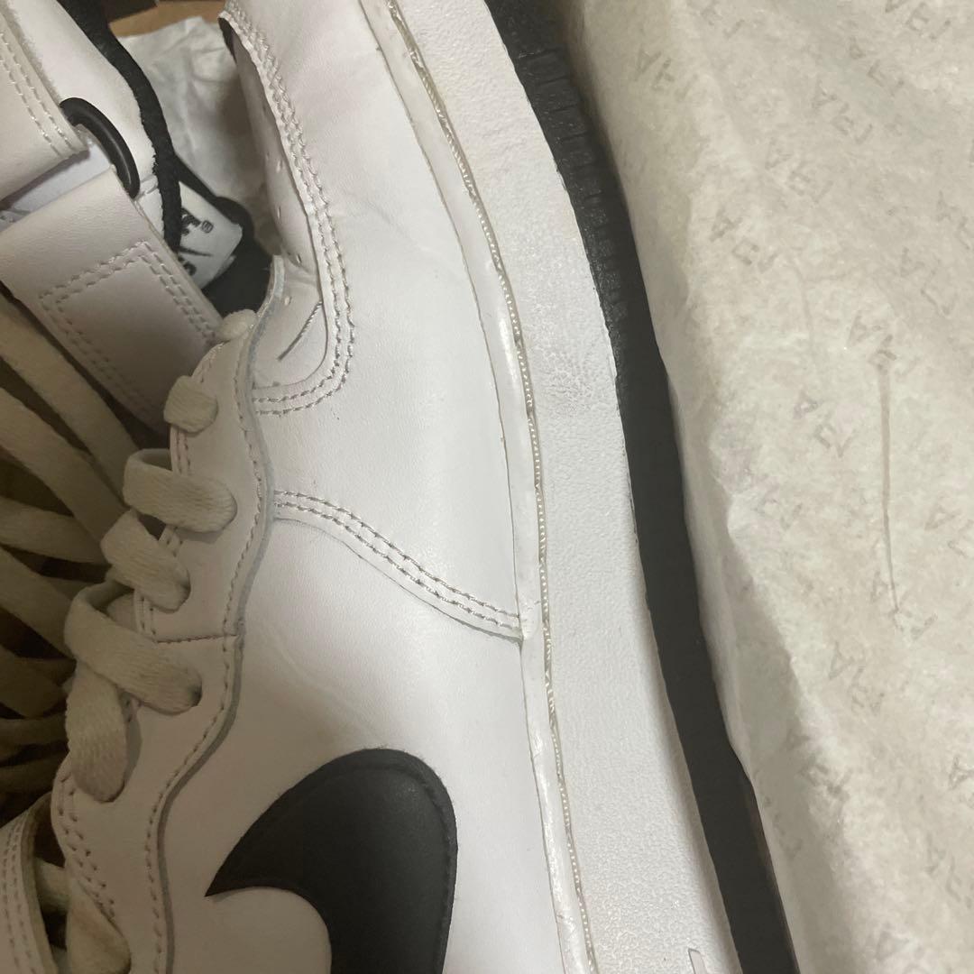 シューズ(男性用) NIKE Air Force 1 Mid White/Blac