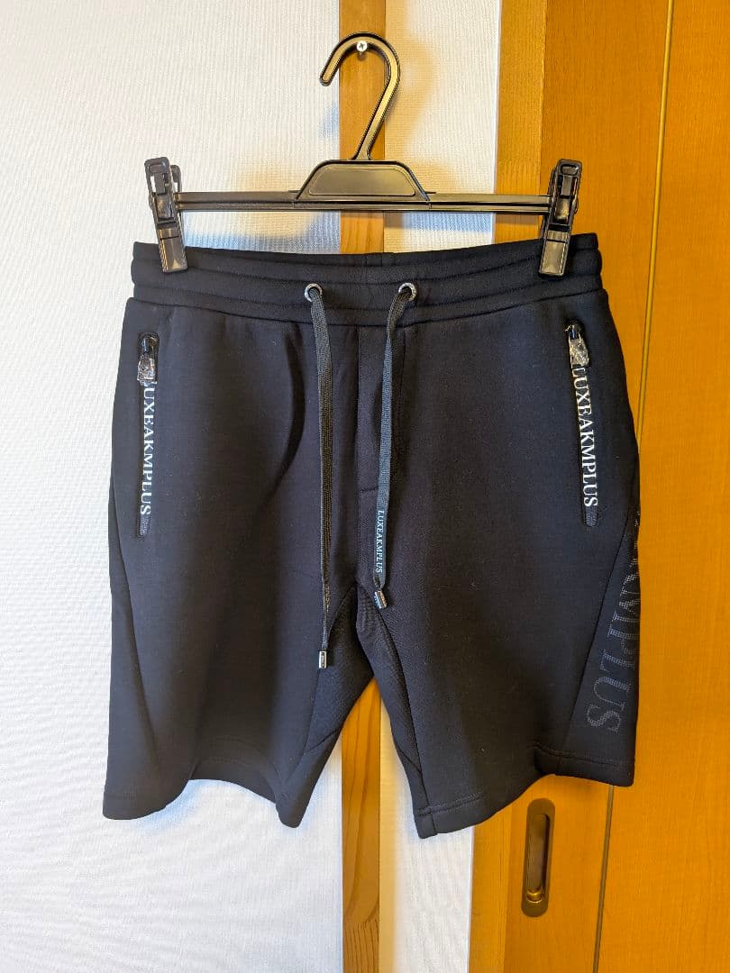 【新品】LUXEAKMPLUS 軽量スウェットバックロゴパーカー セットアップ