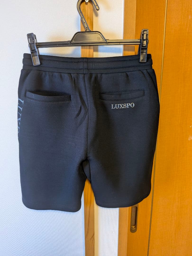 【新品】LUXEAKMPLUS 軽量スウェットバックロゴパーカー セットアップ