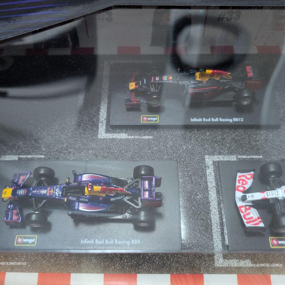 レッドブルレーシングミニカー6台セット 1/43