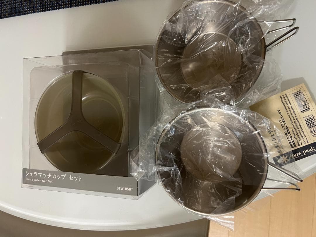 新品）シェラマッチカップセット＋チタンシェラカップ２個セット