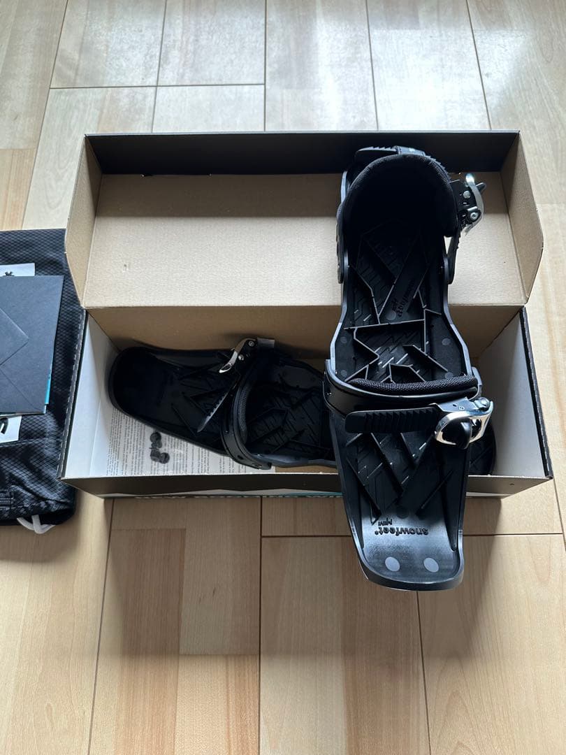 スノーフィートミニ キッズモデル 専用Wax付き ブラック