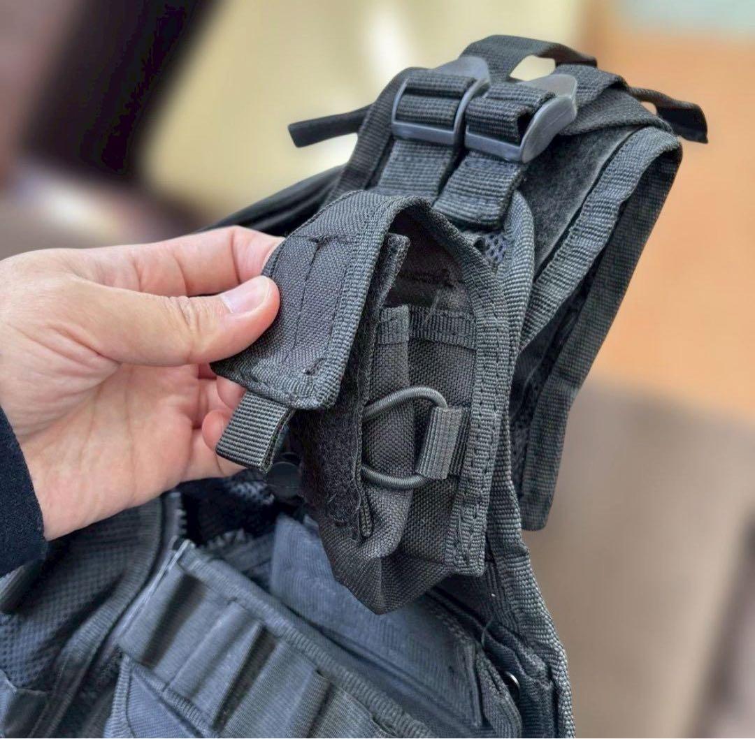 タクティカルベスト フル装備 多機能 サバゲー装備 特殊部隊 グローブ付き