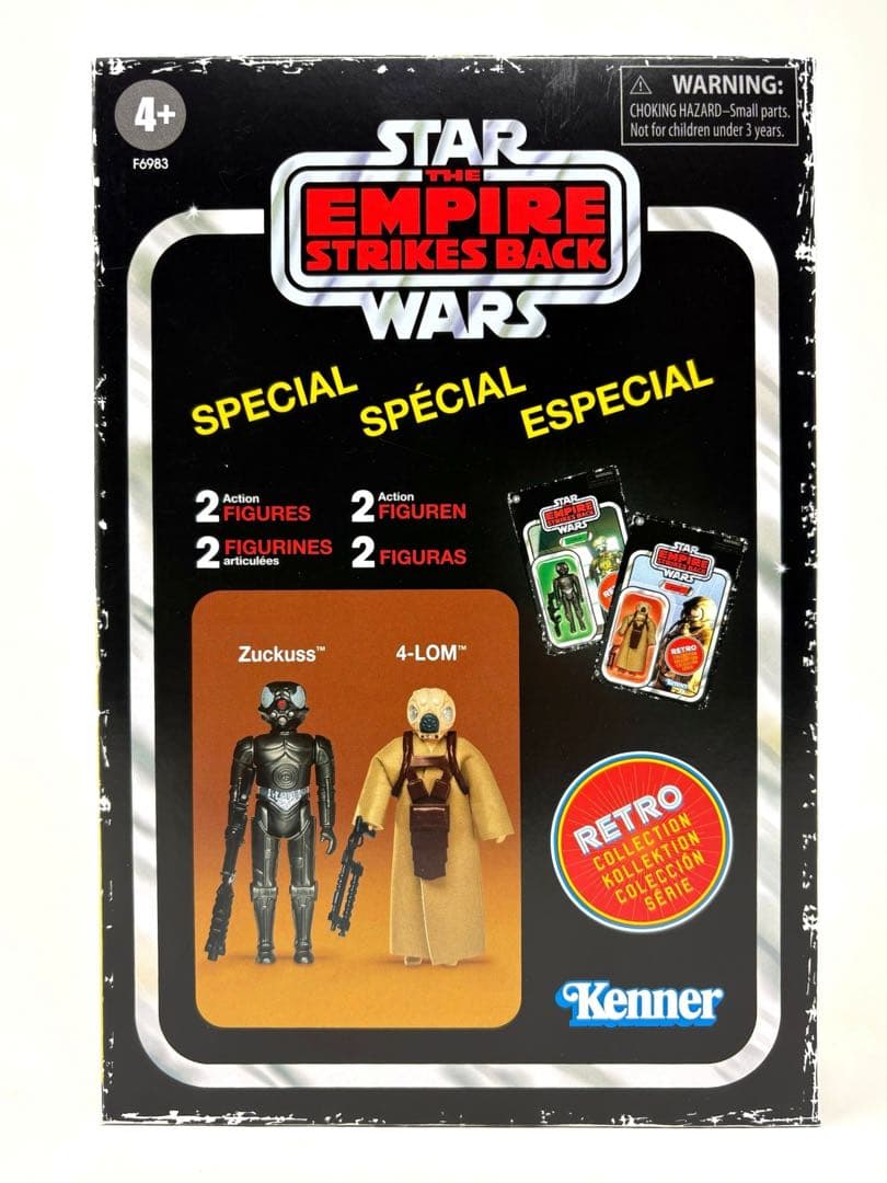 STAR WARS スター・ウォーズ 4-LOM & ザッカス, 2体セット