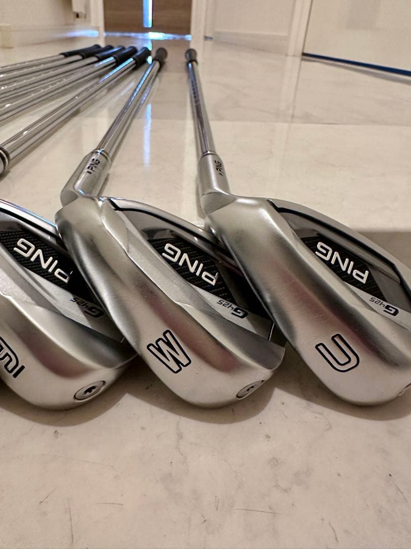 【美品】PING G425 アイアン　7本セット 5-W,U