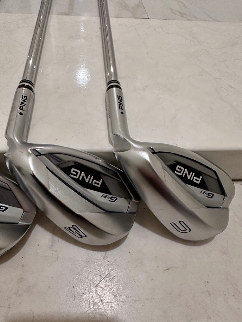 【美品】PING G425 アイアン　7本セット 5-W,U