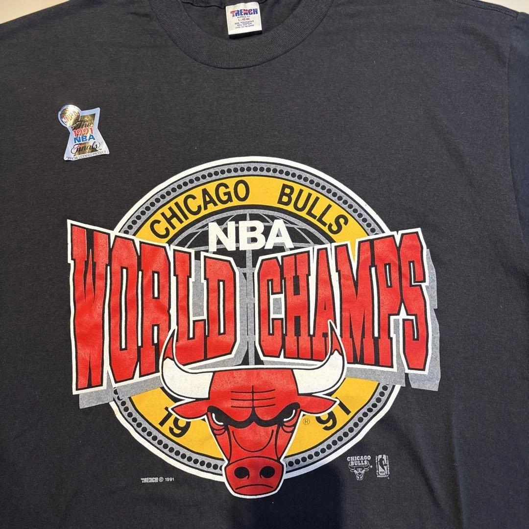 1991シカゴ・ブルズ NBA ワールドチャンプ Tシャツ（新品未使用品❗️)