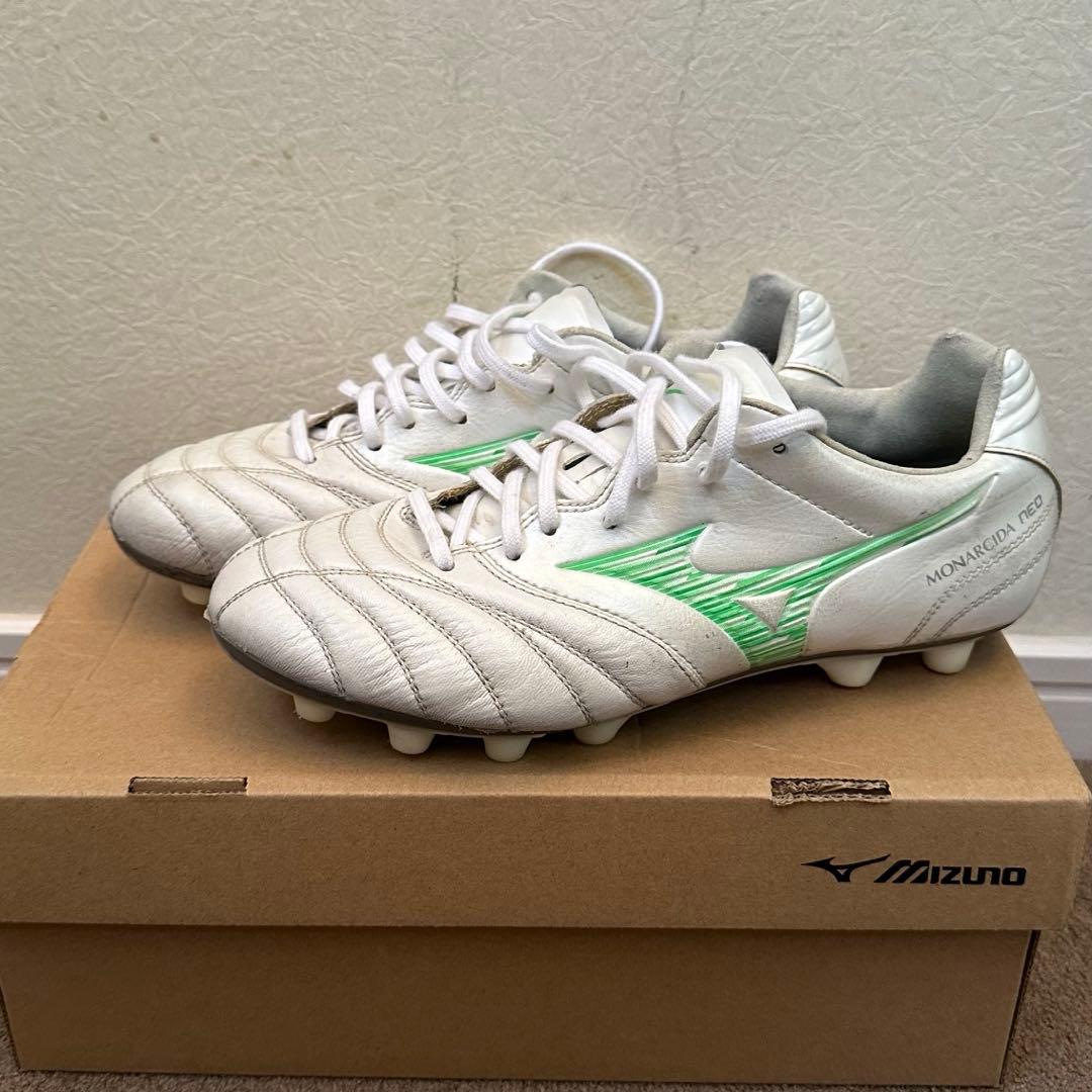 ミズノ モナルシーダNEO3ワイドELITE サッカースパイク 天然皮革