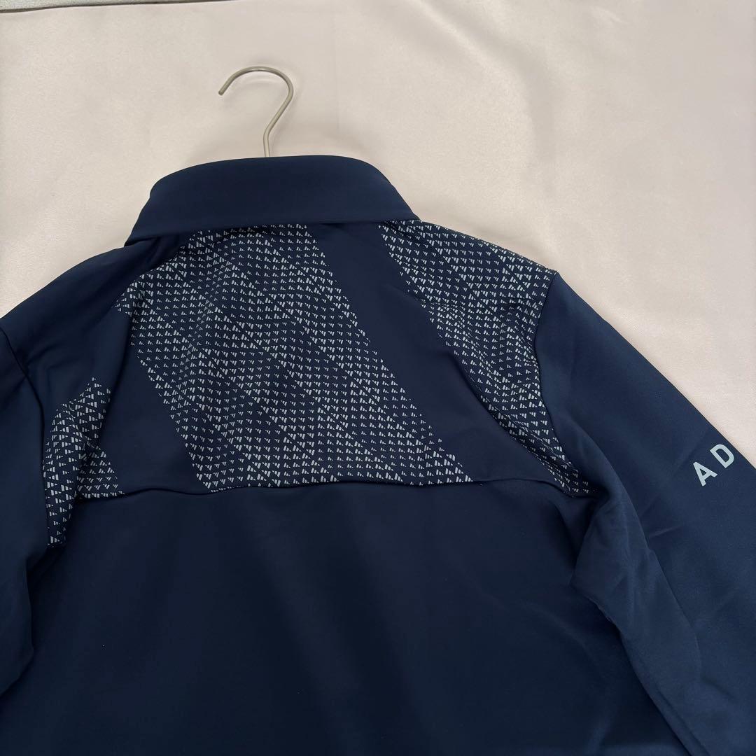 新品adidasゴルフ　襟付きポロシャツ　ダンボールニット　セットアップ
