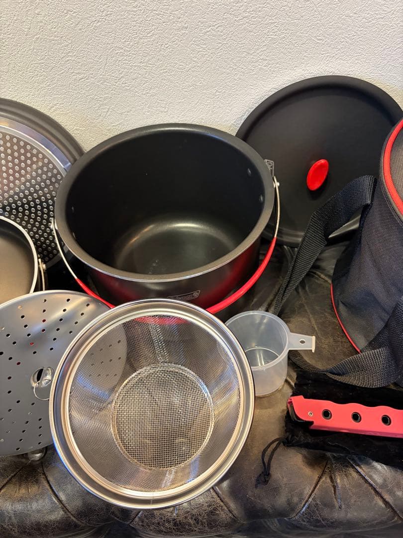 Coleman 調理器具セット 収納バッグ付き