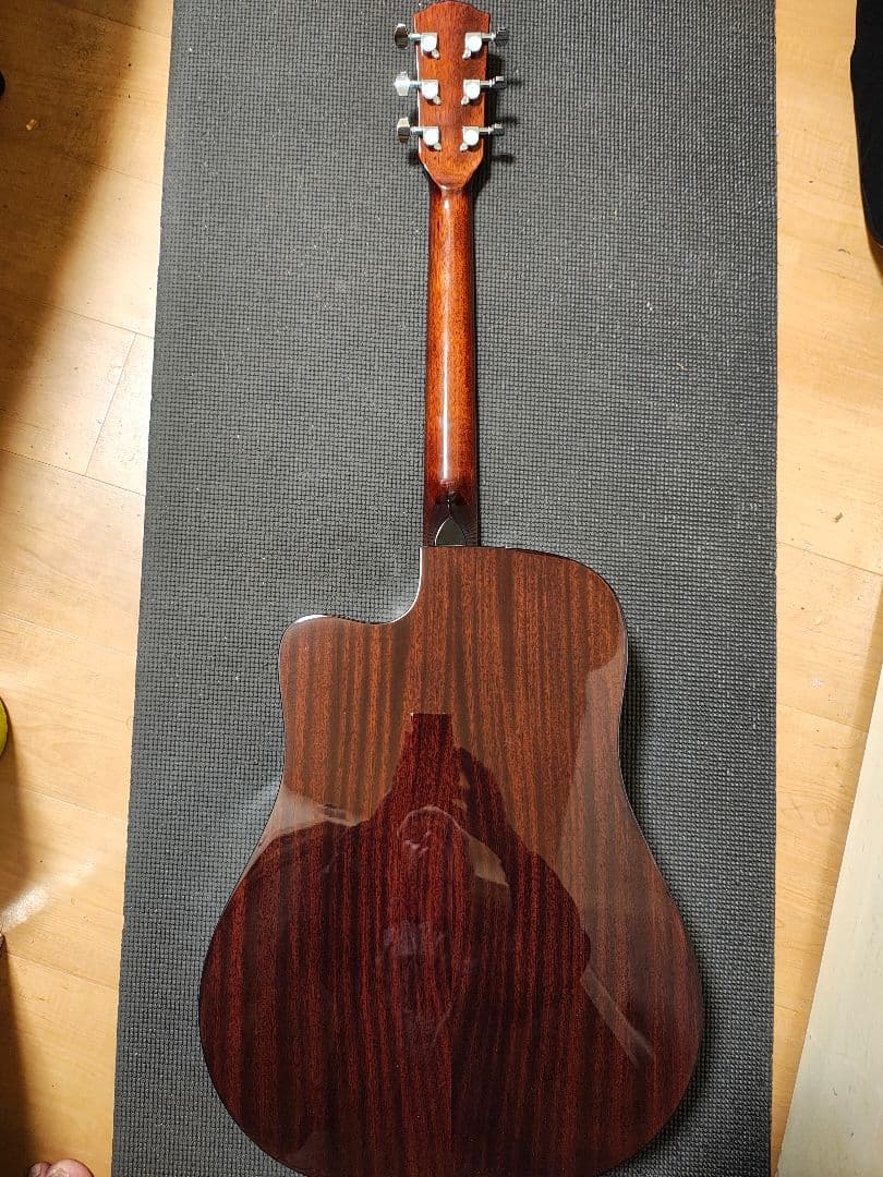 Fender CD-60SCE ALL MAH WN/極美品ハードケース付
