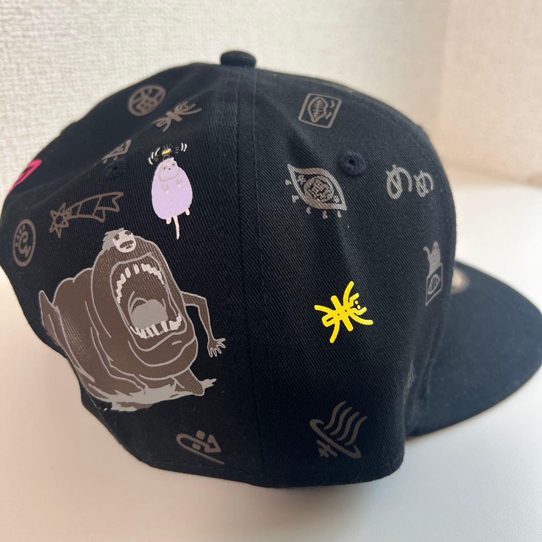 New Era 千と千尋の神隠しコラボキャップ 9FIFTY キャップ 黒