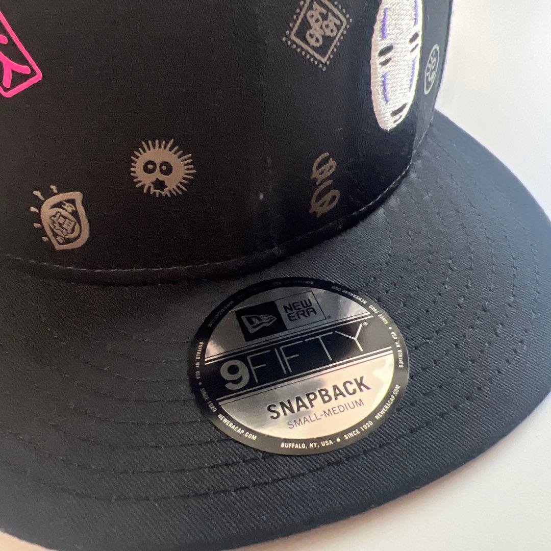 New Era 千と千尋の神隠しコラボキャップ 9FIFTY キャップ 黒