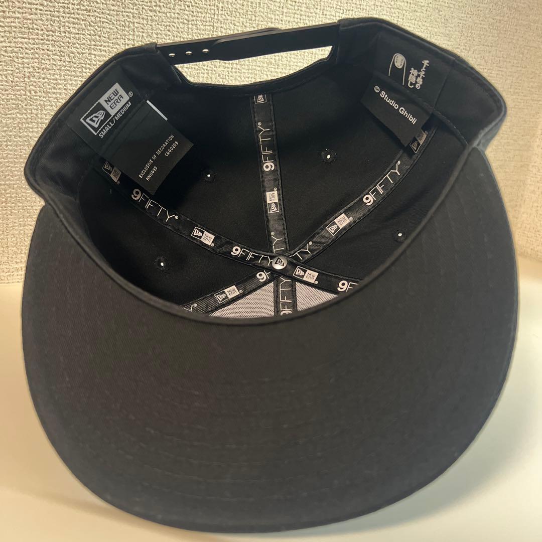 New Era 千と千尋の神隠しコラボキャップ 9FIFTY キャップ 黒