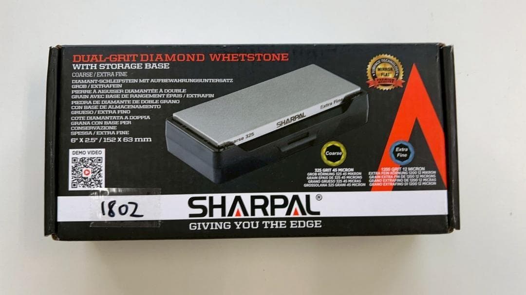 SHARPAL 156N 両面ダイヤモンド砥石セット 包丁研ぎ砥石 ナイフ研ぎ