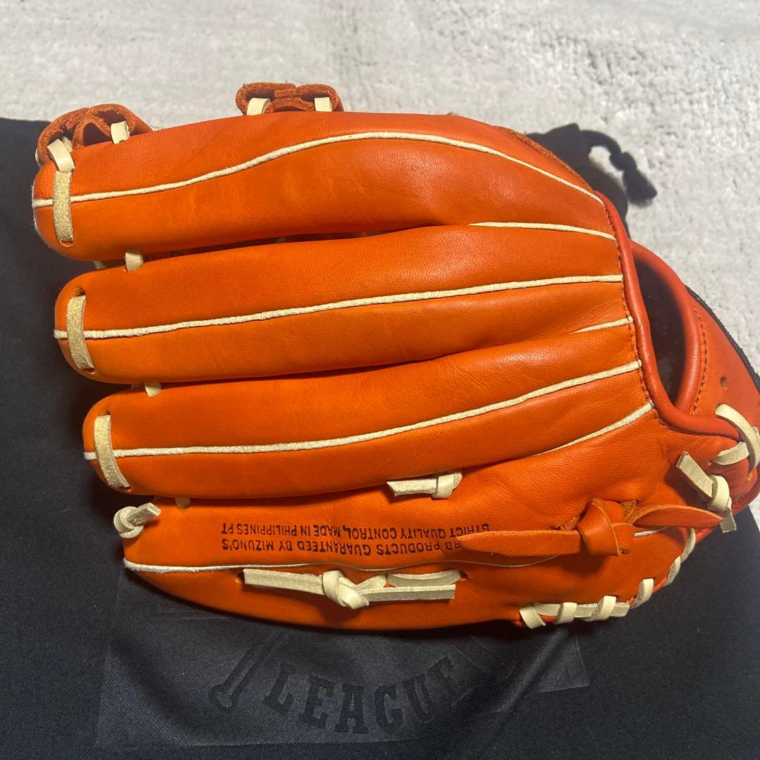 美品　ミズノ　MIZUNO Mマーク　グローブ　プロモデル　ビューリーグ