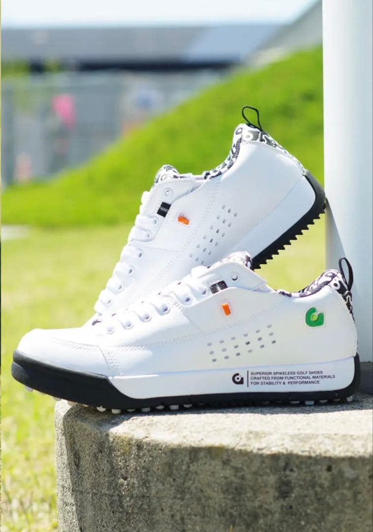 新品未使用　gravis golf スパイクレスゴルフシューズ ホワイト