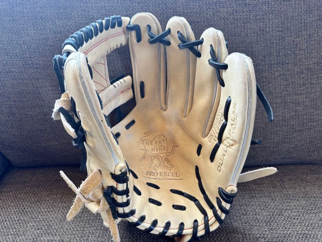 M*M様 Rawlings Pro Excel 野球グローブ クリーム色