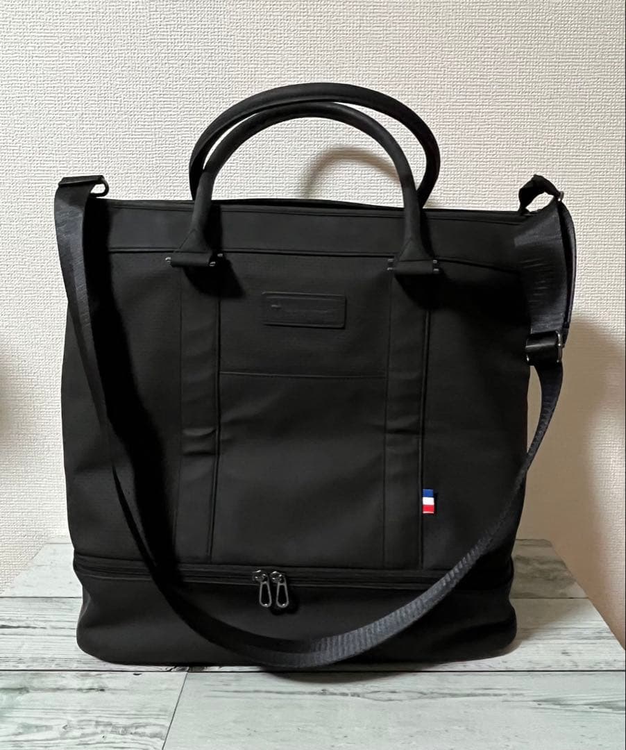 ルコックゴルフ　メンズ用トート型ゴルフボストンバッグ（シューズ収入可能タイプ）