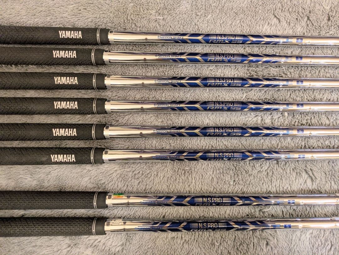 美品 N.S.PRO RMX95(S) 8本(5〜PW,52,58)グリップ付き