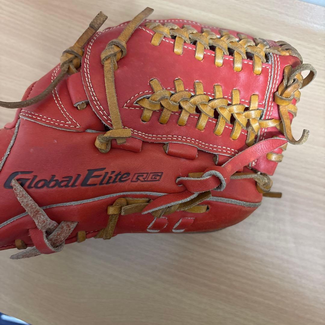 Global Elite RE 野球用グローブ オレンジ