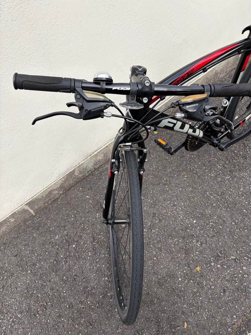 【手渡し限定京都市内 】FUJI クロスバイク 24段変速 通勤通学