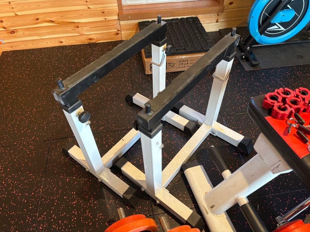 【岡山直接引取限定】総重量215kg！アイロテック一式（ダンベル/プレート）