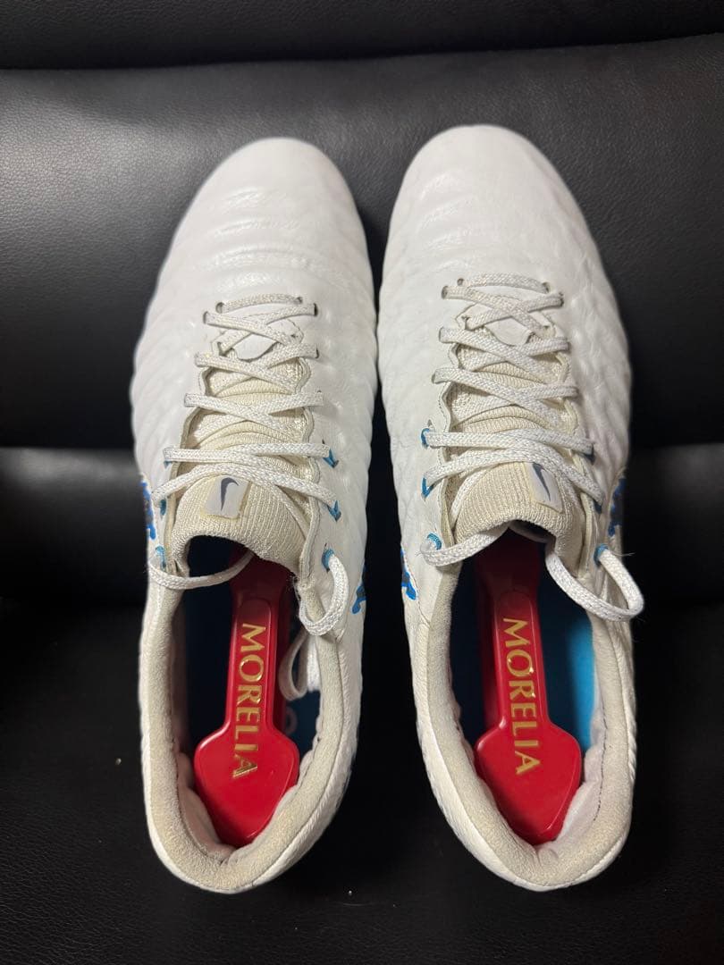 Nike Morelia サッカーシューズ ホワイト/ブルー