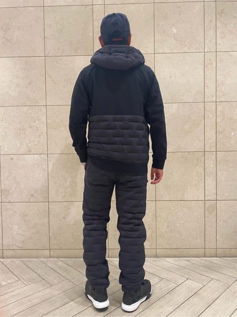 ブリーフィング MENS HYBRID PADDED FLEECE PARKA