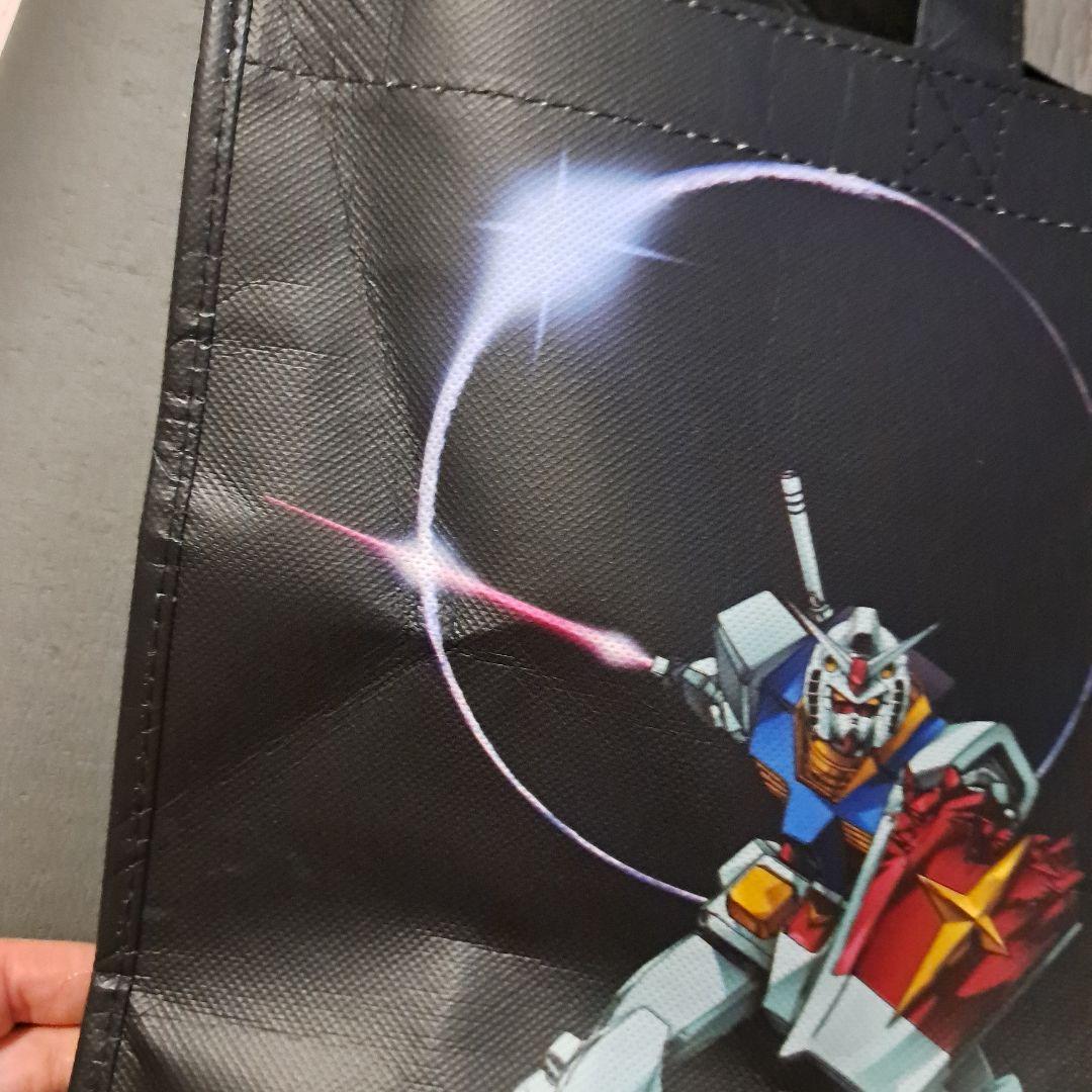 ガンダム45周年　ニューヨーク　カバン　バッグ　エコバッグ　大きめ　レア