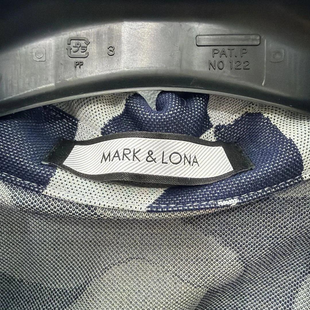MARK&LONA ラメ入り迷彩柄ポロシャツ