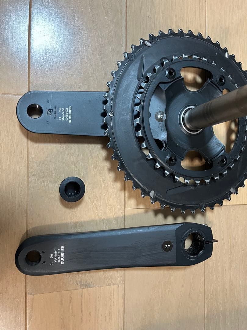 SHIMANO シマノ FC-R8000 165mm 50-34クランクセット