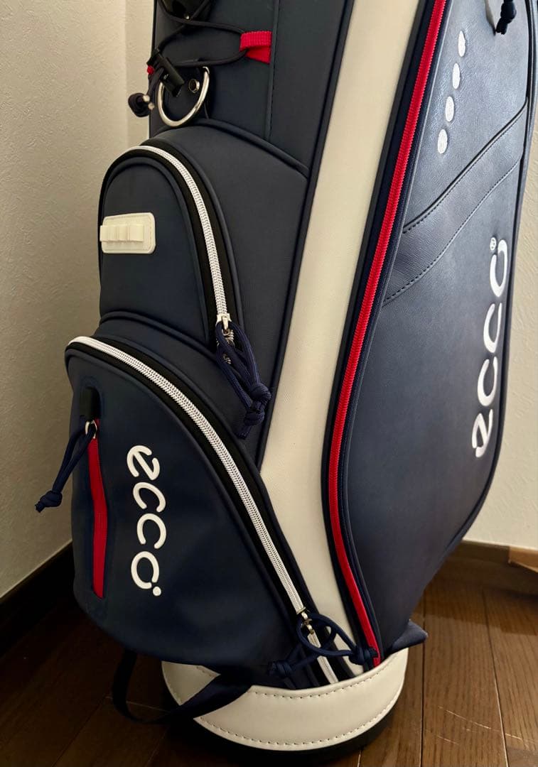 高級☆レア☆大特価☆超美品【ECCO】素敵なキャディバッグ