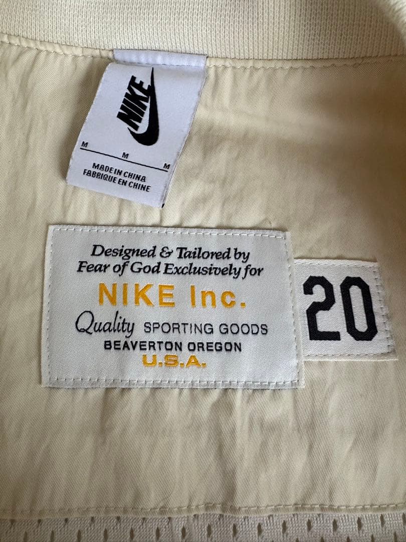 Nike NBA Fear of God ウォームアップジャケット サイズM