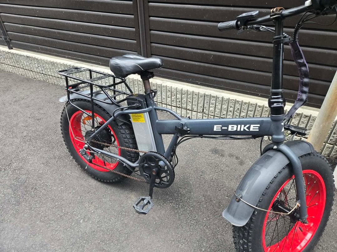 E-BIKE 電動アシスト自転車 ファットタイヤ