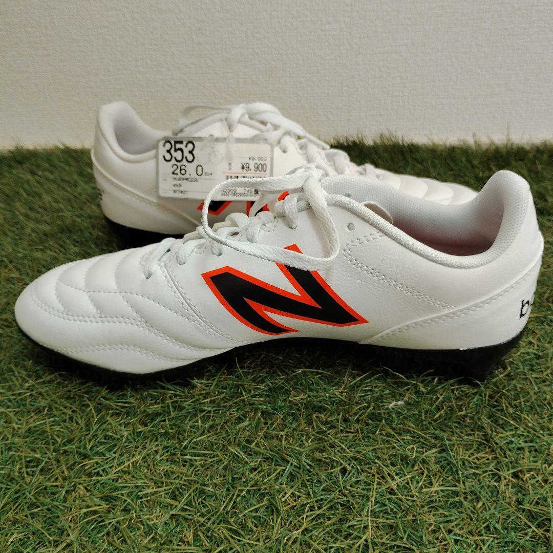 New Balance 442 サッカーシューズ ホワイト　26㎝